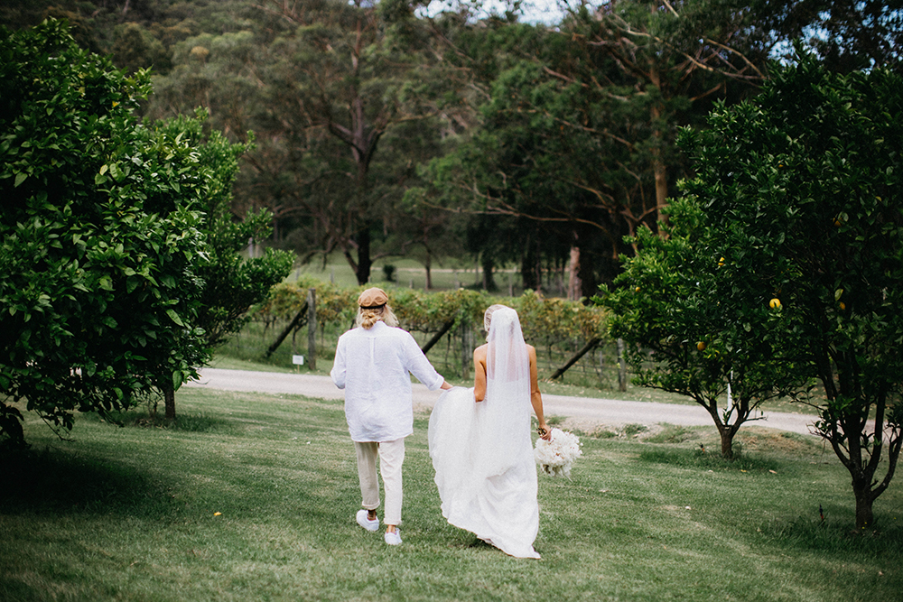 Coastal Boho wedding NSW